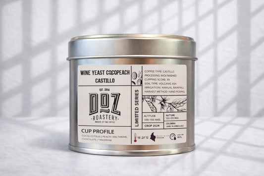 Colombia Jairo Arcila Wine Yeast Castillo Coco Peach